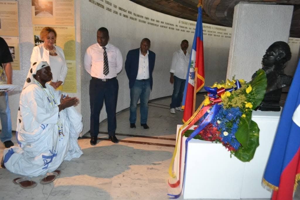 Sa Majesté Dada Daagbo Hounon Houna II, Ouidah, Bénin