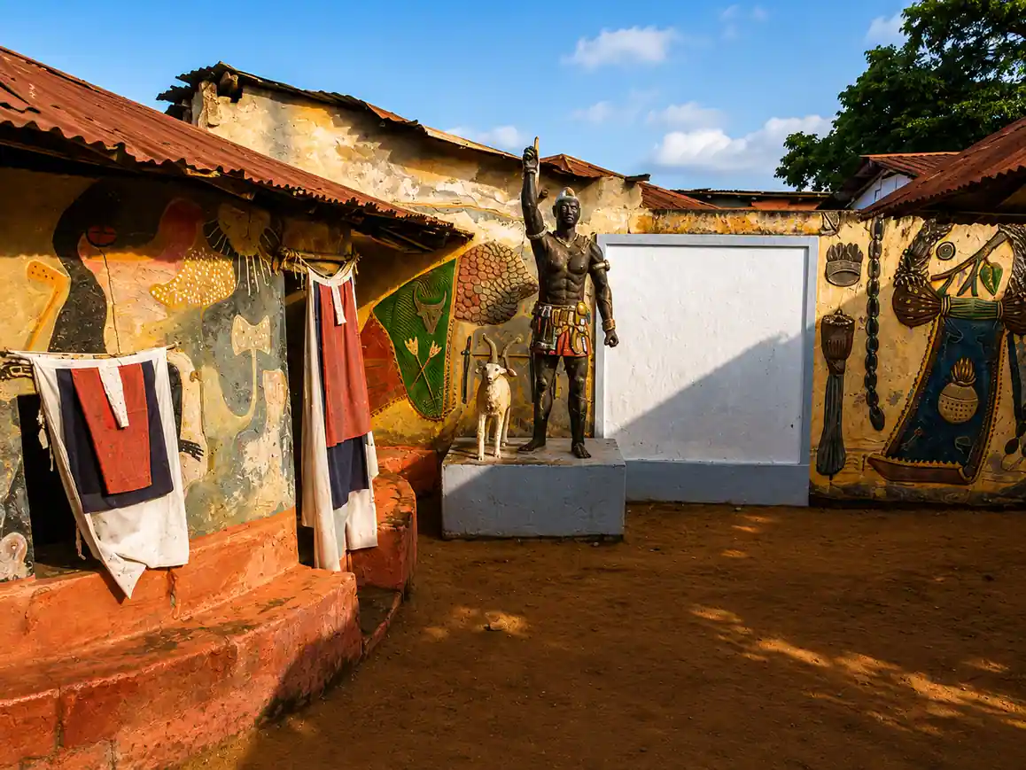 Sa Majesté Daagbo Hounon Tomadjlèhoukpon II, Ouidah, Bénin