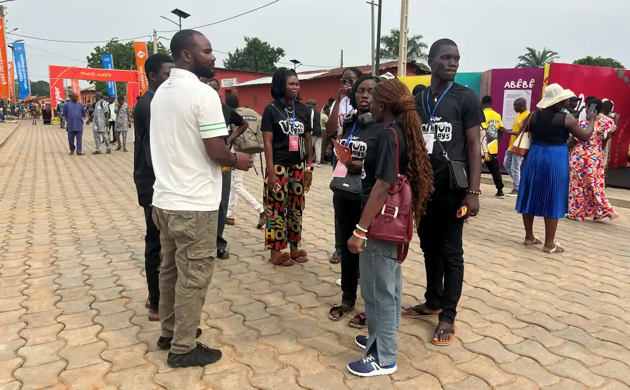 L'équipe After Vodundays, Ouidah, Bénin