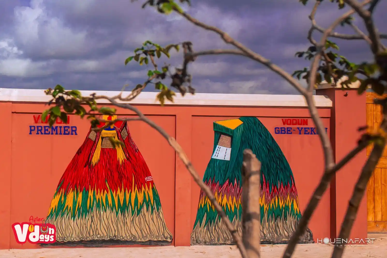 Couvent Zangbeto de Zoungbodji, Ouidah, Benim