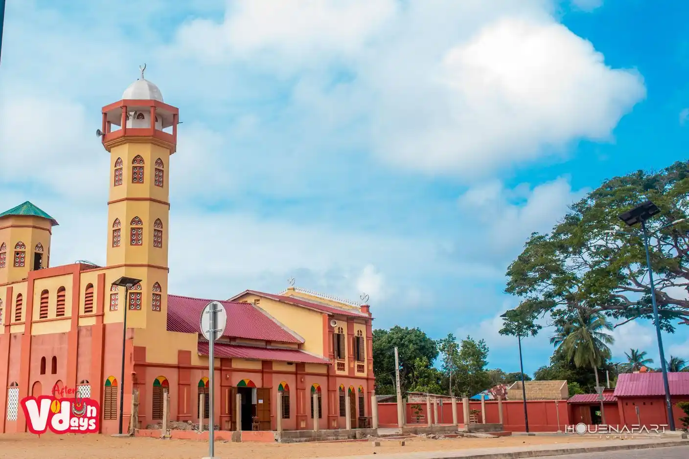 Central Mosque, Ouidah, Benin (view 2)