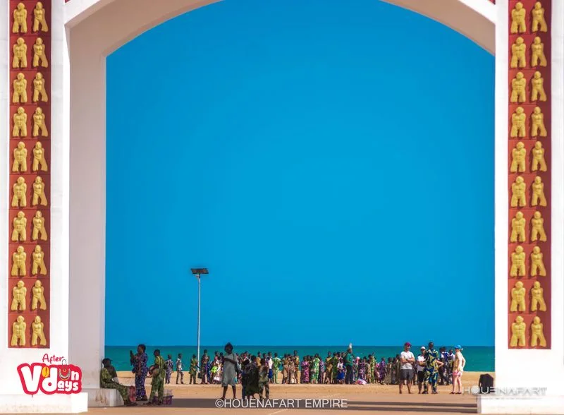 Door of No Return : Slave Route memorial, Ouidah, Benin (view 2)