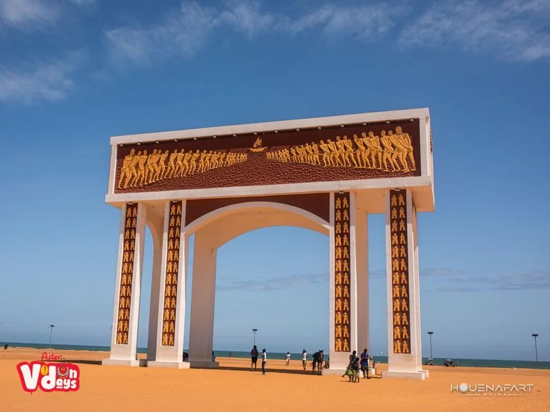 Door of No Return : Slave Route memorial, Ouidah, Benin (view 4)