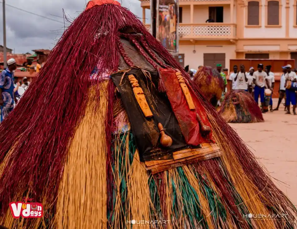Zangbeto : night guardians of Vodun, Ouidah, Benin (view 3)